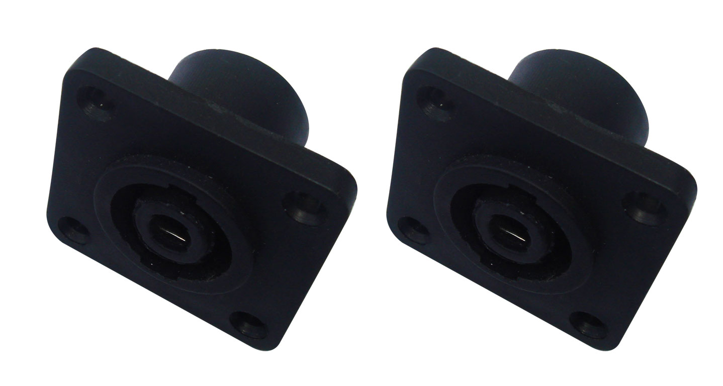 CP 7C Speakon 4 Pin Female Chassis Connector